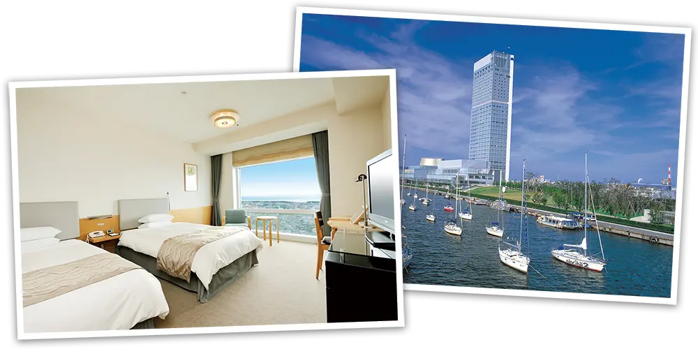 新潟市内ホテル1泊2日ペア宿泊券